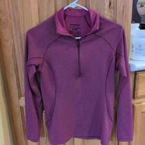 Patagonia Pink Quarter-Zip Top Size XS